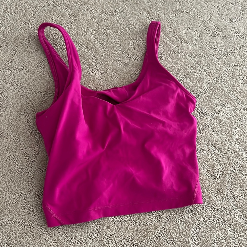 Lululemmon Rippend Raspberry Align Tank - image 1